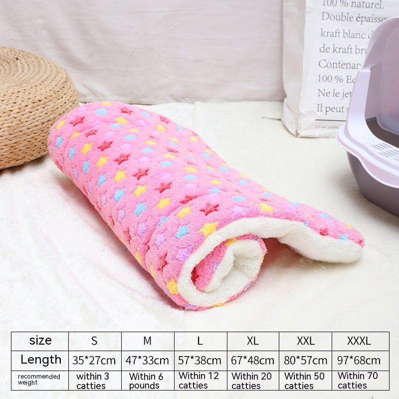 Flannel Winter Kennel Blanket, for dogs and cats.