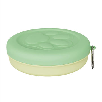 Portable Pet Food & Water Bowl – Outdoor Travel Snack Box – detail view