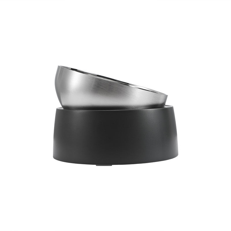 Stainless Steel Pet Feeder With Non-Slip Stand