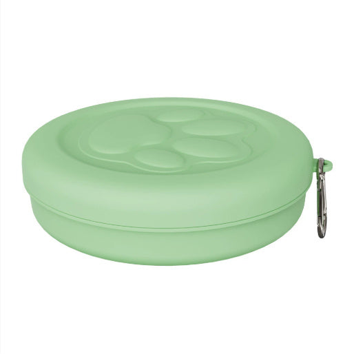 Pet Outdoor Portable Dog Food Bowl Snack Box Feeding Food Water - kindoPet