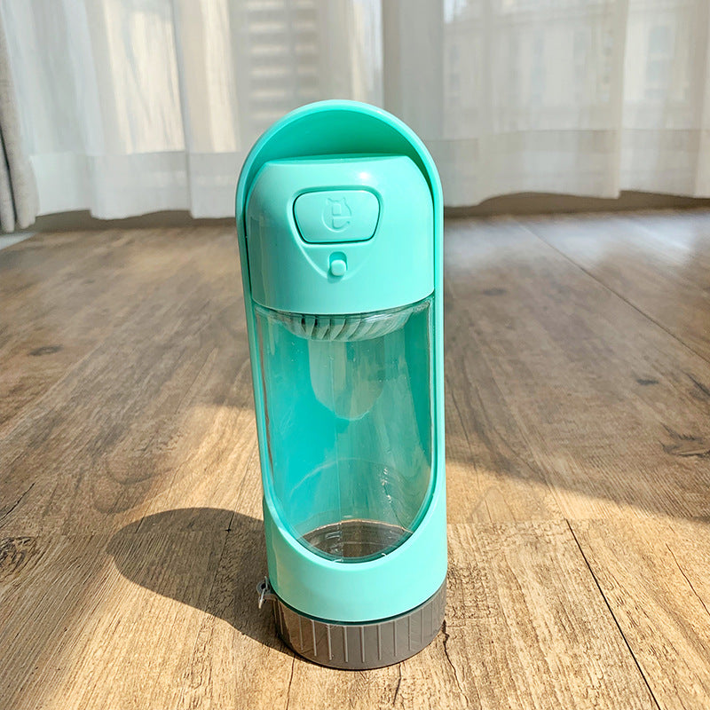 Portable 300 ml Travel Water Bottle, for dogs and cats.