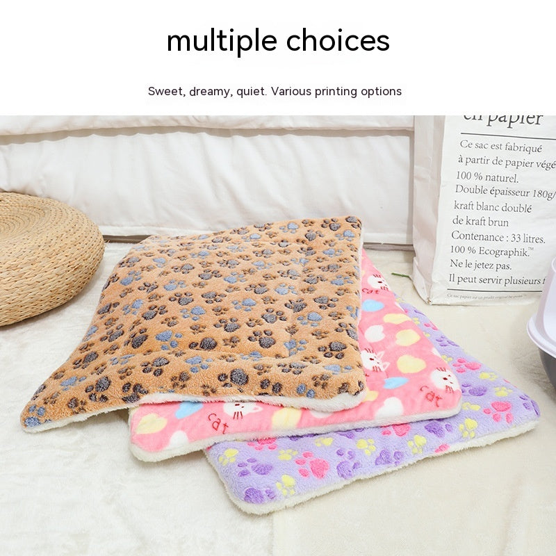 Flannel Winter Kennel Blanket, for dogs and cats.