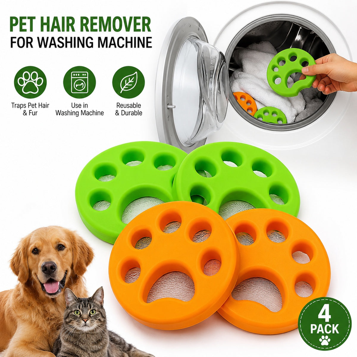 Double-Sided TPE Lint Remover, for cats.