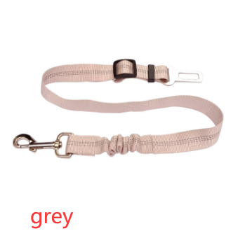 Cushioned Reflective Dog Car Seat Belt, Adjustable