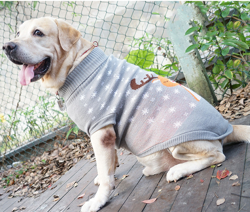Warm Cotton-Style Sweater, for dogs.