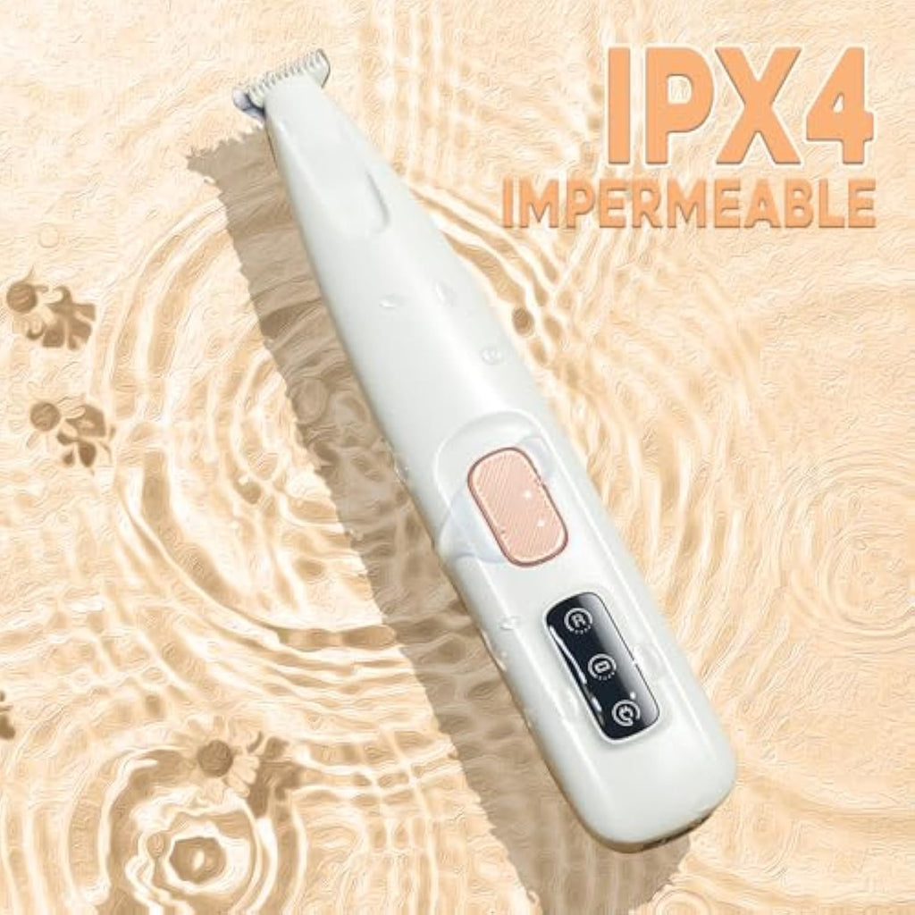 Rechargeable Low-Noise Paw Hair Trimmer for Dogs