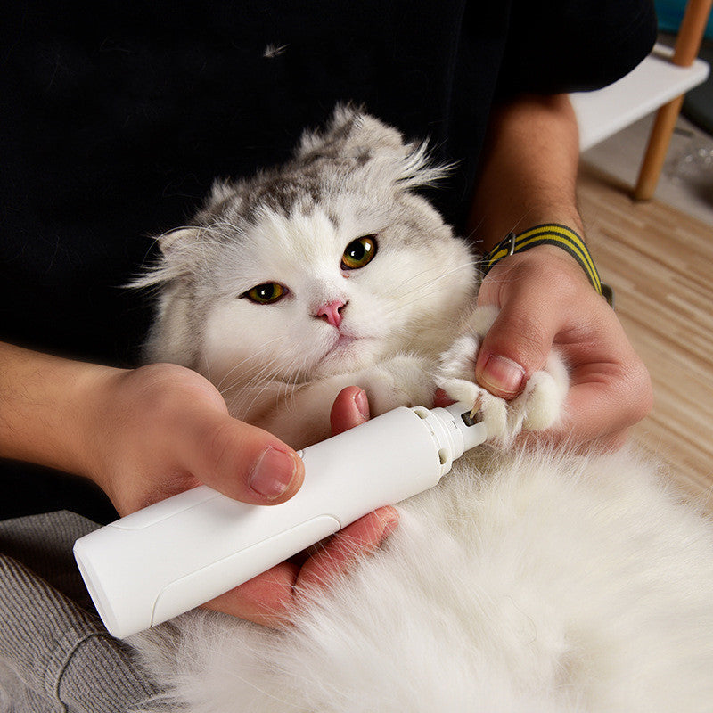 Rechargeable Electric Pet Nail Grinder with USB Cable