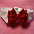 Cotton Bow Tie Collar Accessory, for dogs and cats.