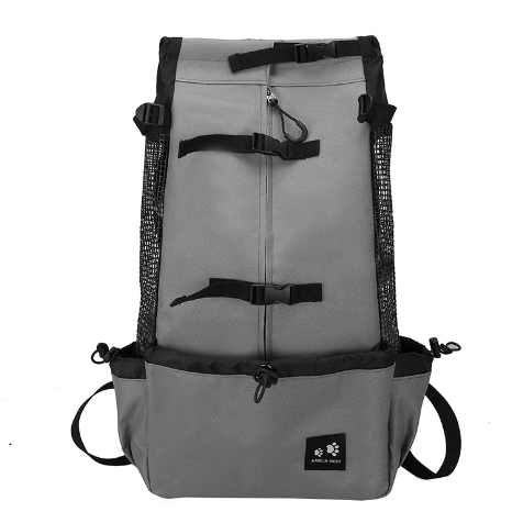 Double Shoulder Travel Backpack Carrier for Small Dogs