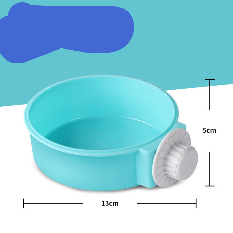 Cage-Mount Food and Water Bowl, for dogs and cats.