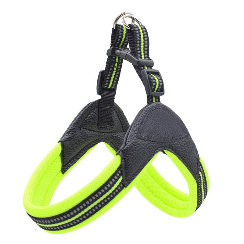 Reflective Mesh Harness and Leash Set, for dogs.