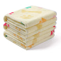 Confetti Paw Print Fleece Blanket for Dogs and Cats