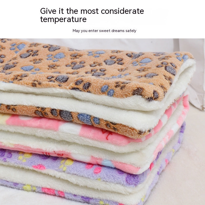 Flannel Winter Kennel Blanket, for dogs and cats.