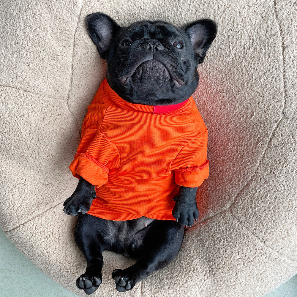 Cotton Ribbed Undershirt Layer for Small and Medium Dogs, for dogs.