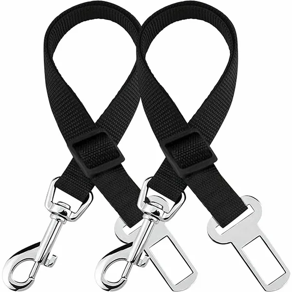 Adjustable Car Seat Belt Leash, for dogs and cats.