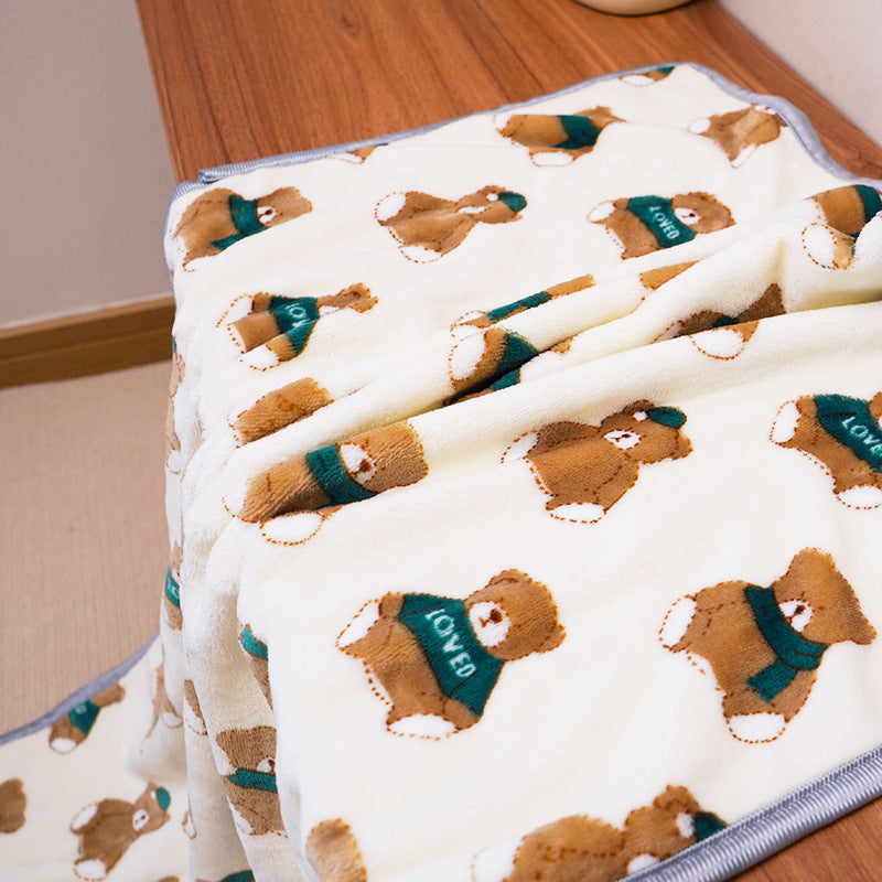 Soft Pet Blanket and Sleep Pad, for dogs and cats.