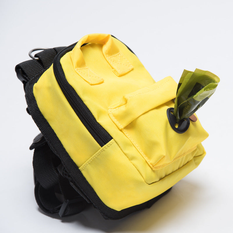 Washable Square Pet Backpack, for dogs.