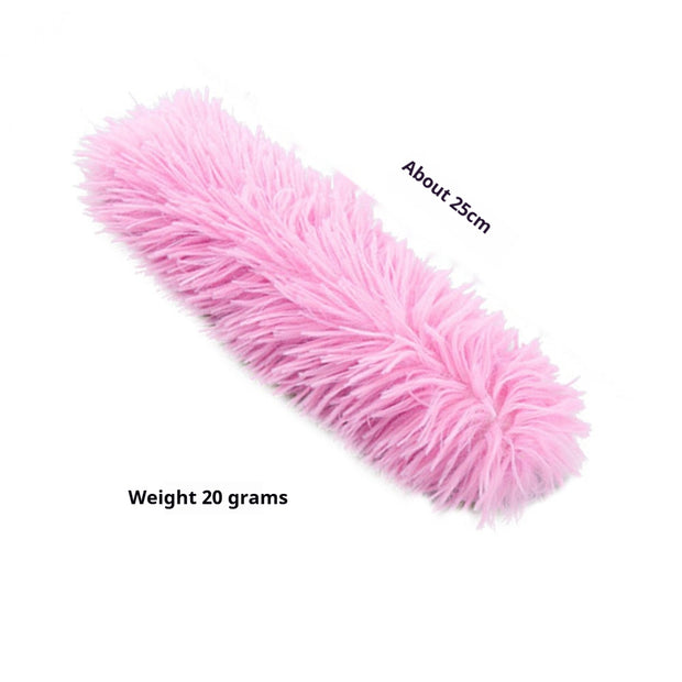 Plush Catnip Pillow Toy – Crinkle Sound Cat Kicker – detail view