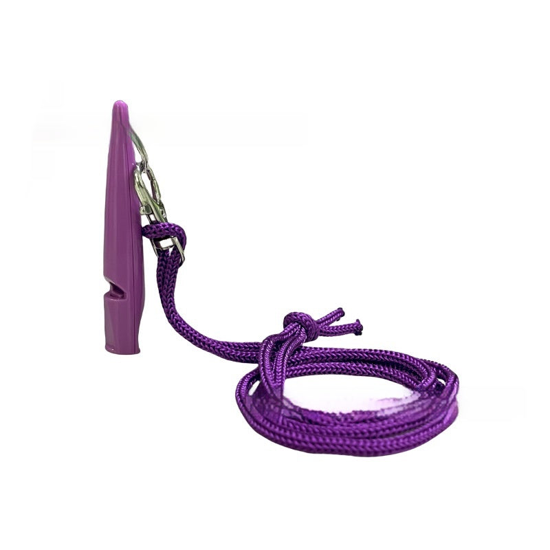 Dog Training Whistle with Lanyard, Eight Color Options, for dogs.
