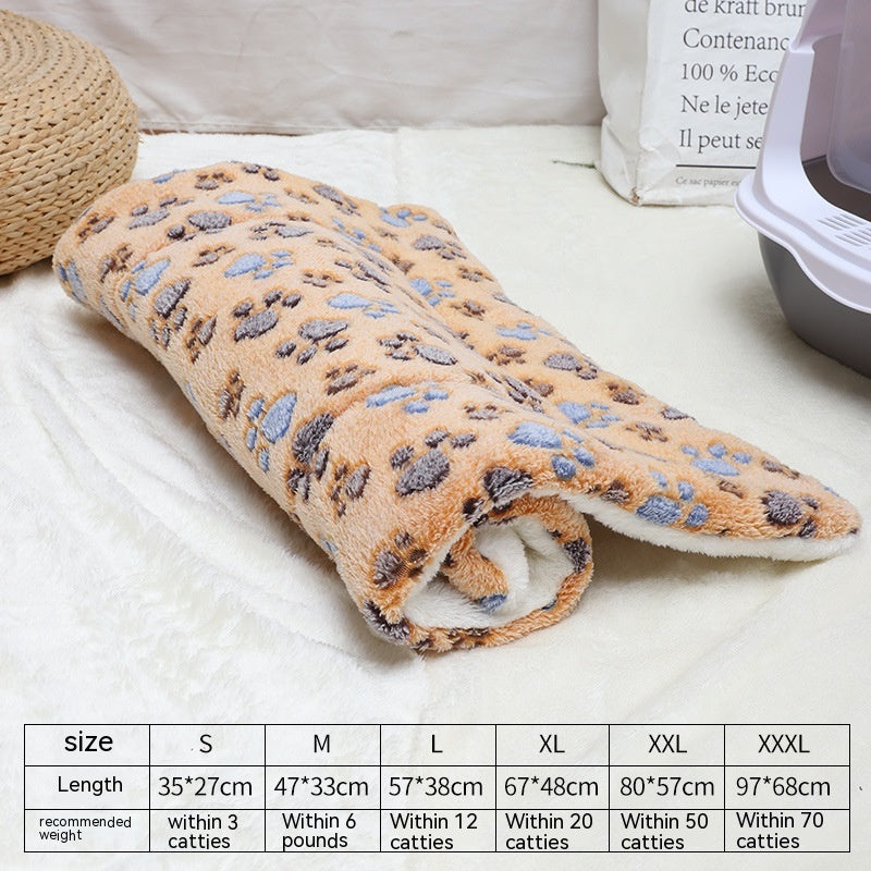 Flannel Winter Kennel Blanket, for dogs and cats.
