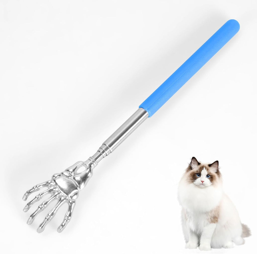 Retractable Wand Toy and Comb for Playful Cats, for cats.