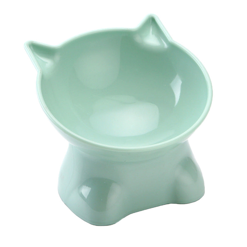 Raised Tilted Feeding Bowl, for cats.