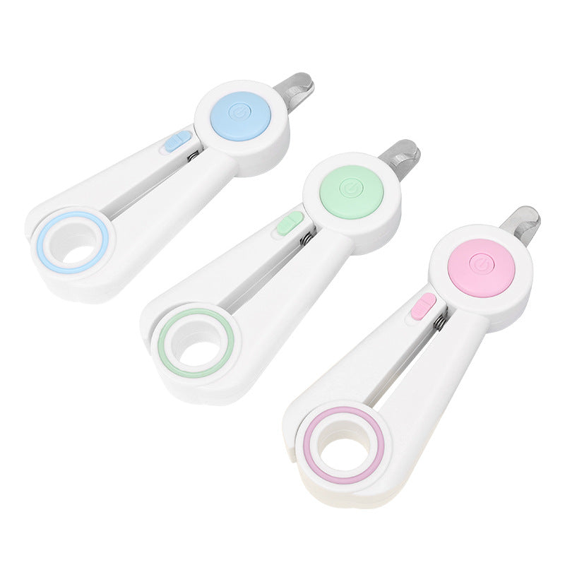 LED Light Nail Clipper, for dogs and cats.