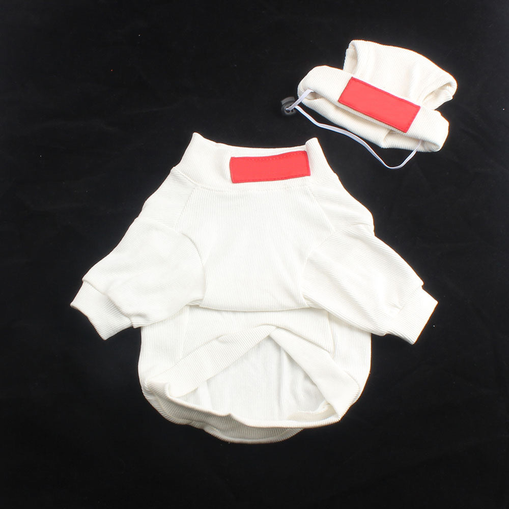 Cotton Ribbed Undershirt Layer for Small and Medium Dogs, for dogs.