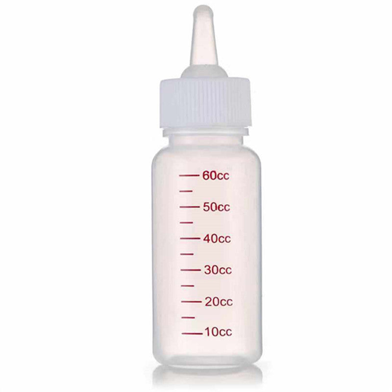 Silicone Feeding Bottle Set, for dogs and cats.