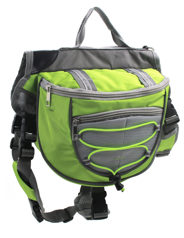 Soft Nylon Pet Backpack for Outdoor Trips, S to L, for dogs and cats.