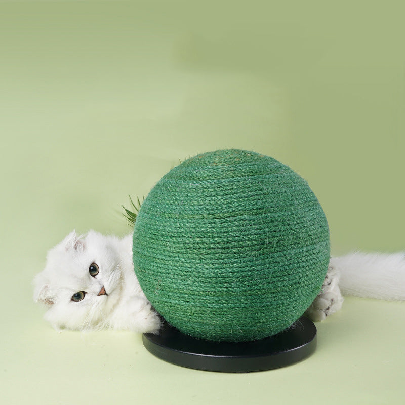 Cactus-Shaped Sisal Scratching Post for House Cats