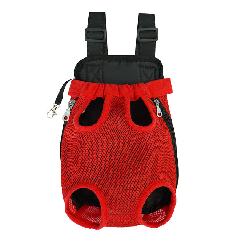 Breathable Mesh Backpack Carrier, for dogs and cats.