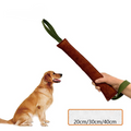 Cowhide Leather Bite Training Stick for Working Dogs, for dogs.