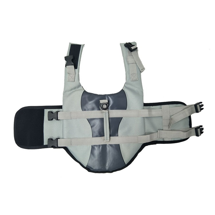 Polyester Dog Life Vest with Adjustable Fit, XS to M, for dogs.