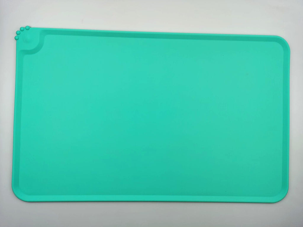 Silicone Paw-Print Placemat, for dogs and cats.