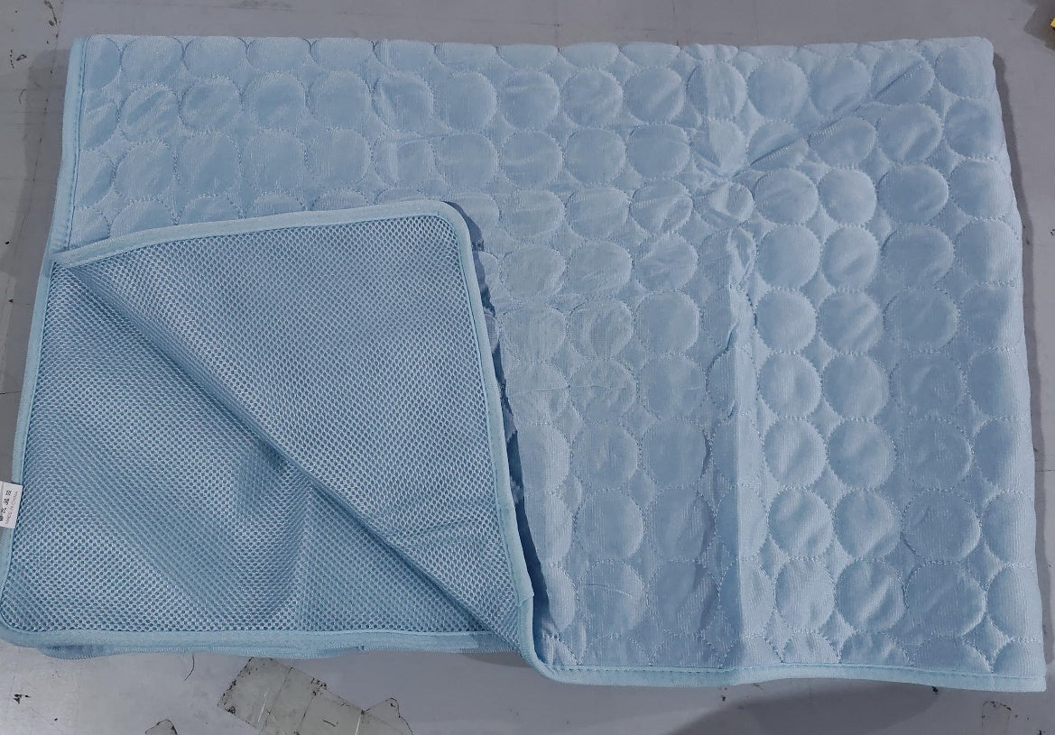 Foldable Summer Cooling Ice Silk Mat for Pets