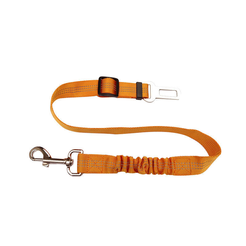 Cushioned Reflective Dog Car Seat Belt, Adjustable