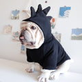 Dinosaur Hooded Lamb Fleece Winter Sweater, for dogs.
