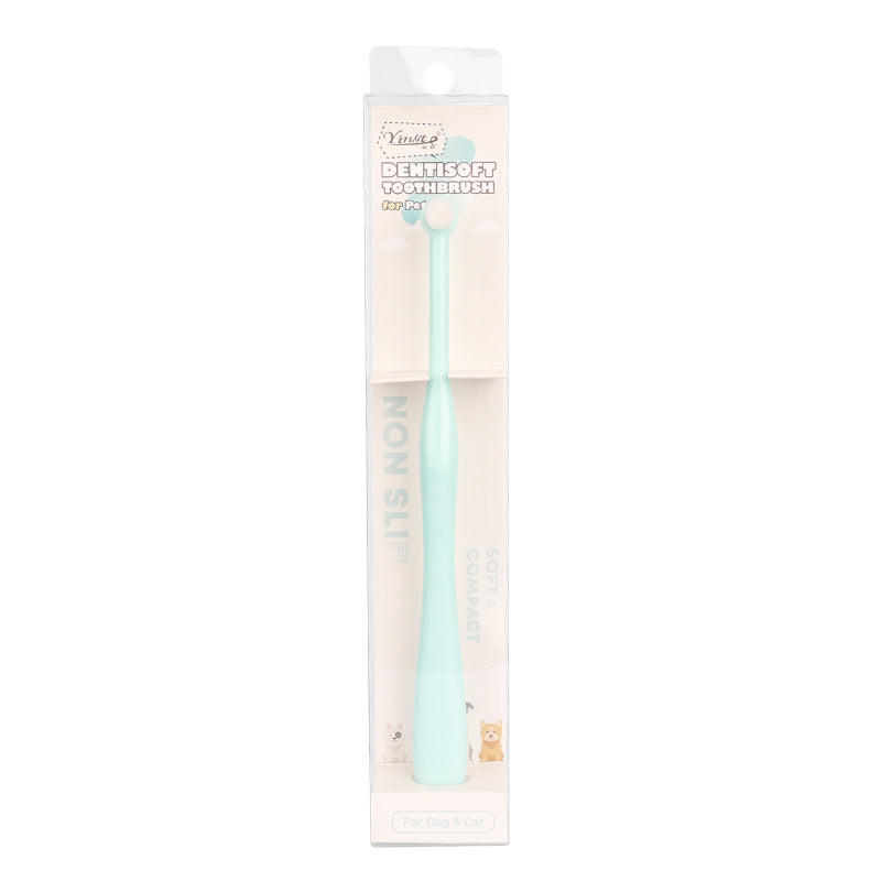 Plastic Dog Toothbrush for Everyday Dental Cleaning, for dogs.