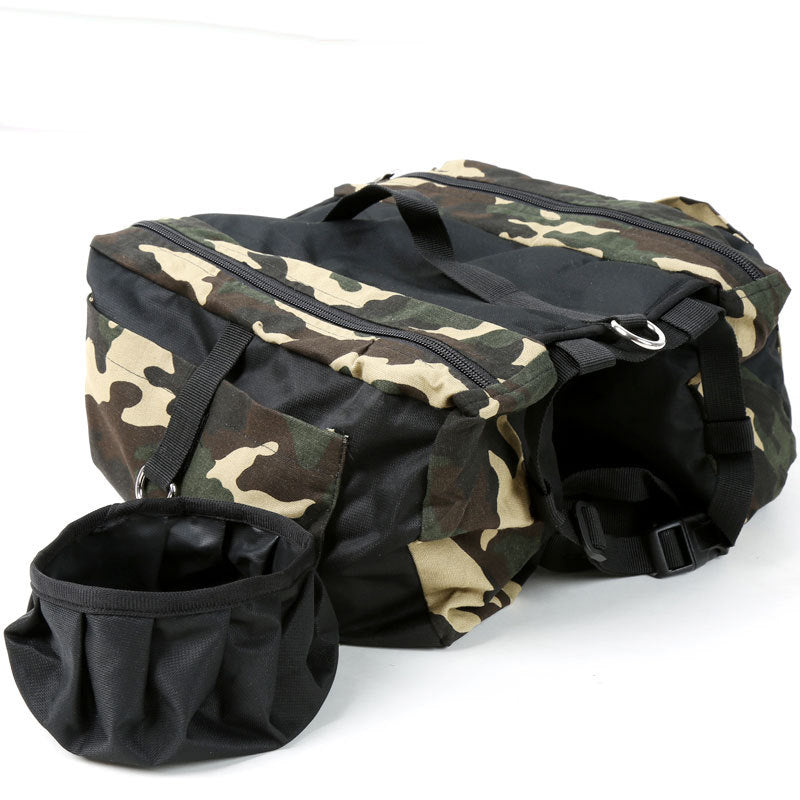 Soft Canvas Outdoor Sports Backpack, for dogs.