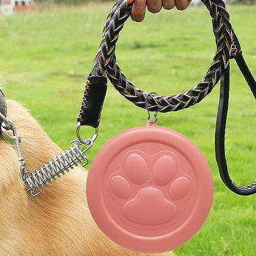 Portable Pet Food & Water Bowl – Outdoor Travel Snack Box