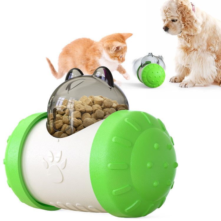 Slow Feeder Treat Dispensing Ball Toy for Dogs and Cats