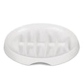 Fishbone-Shaped Anti-Gulping Slow Feeder Bowl, for cats.