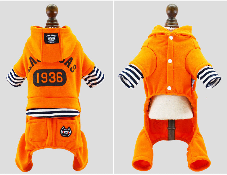 Thick Cotton Winter Suit, for dogs.