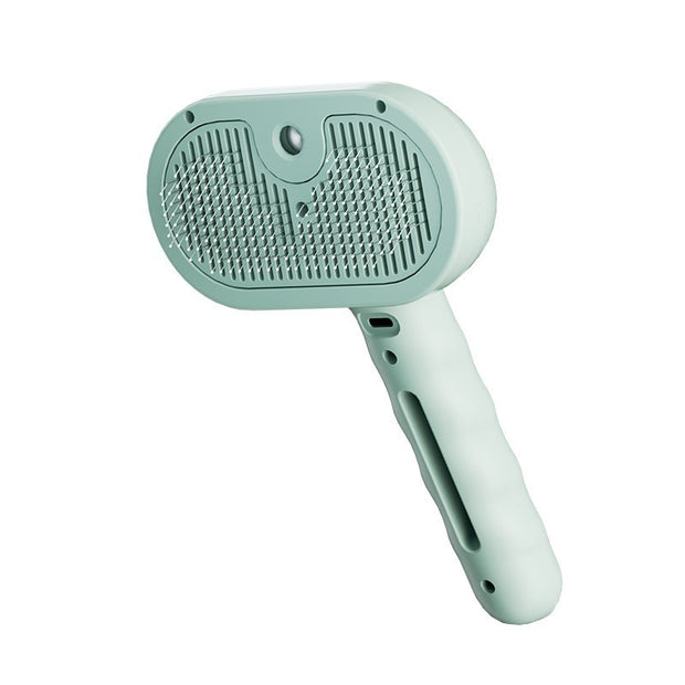 Spray Pin Brush for Cats & Dogs – Detangling Grooming Comb – close-up