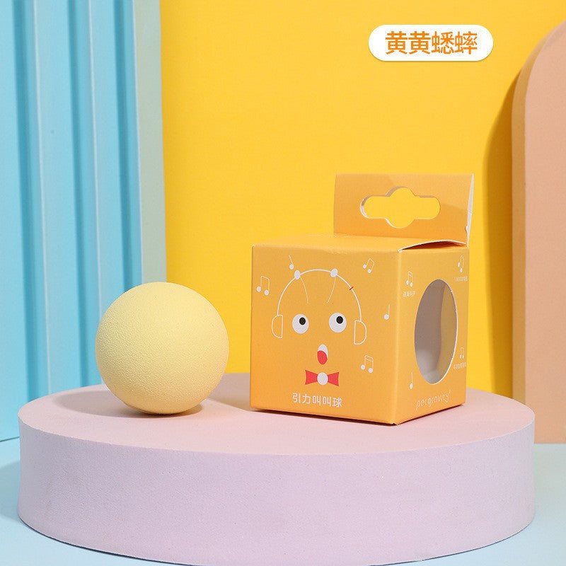 Battery-Powered Interactive Sound Ball Toy, for cats.