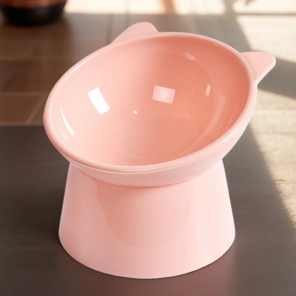 Raised Non-Slip Cat Feeding Bowl for Easier Meals, for cats.