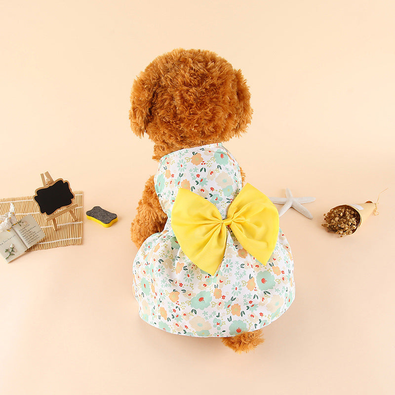 Bow-Accent Skirt, for dogs and cats.