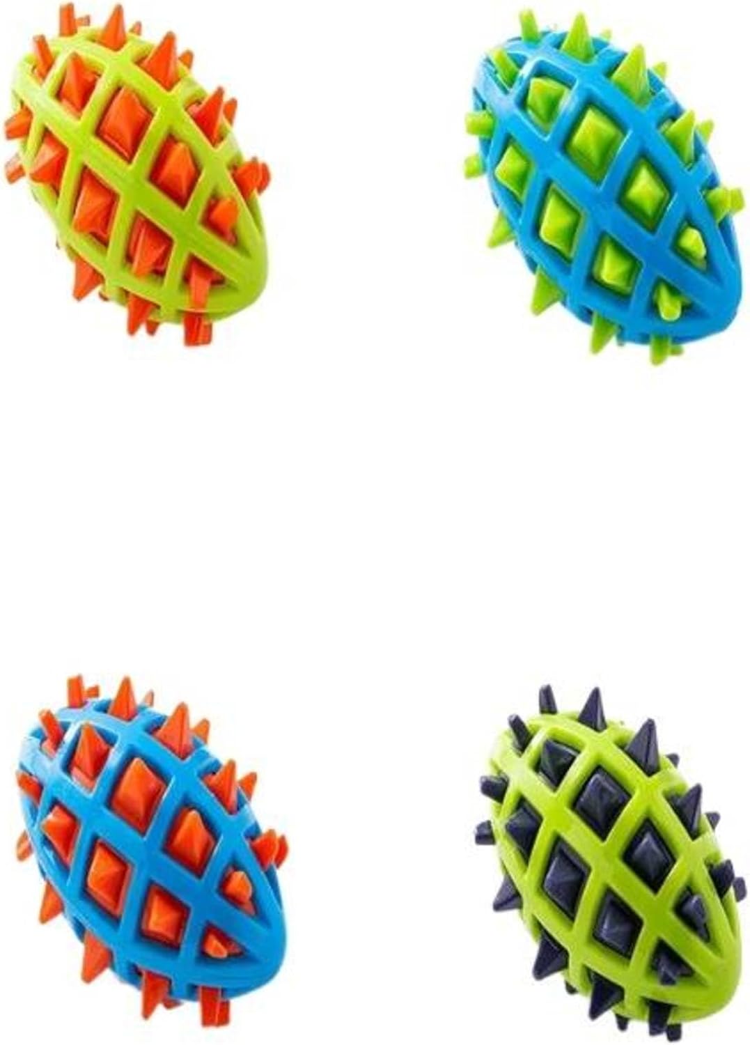 Two-Tone TPR Bite Ball, for dogs.