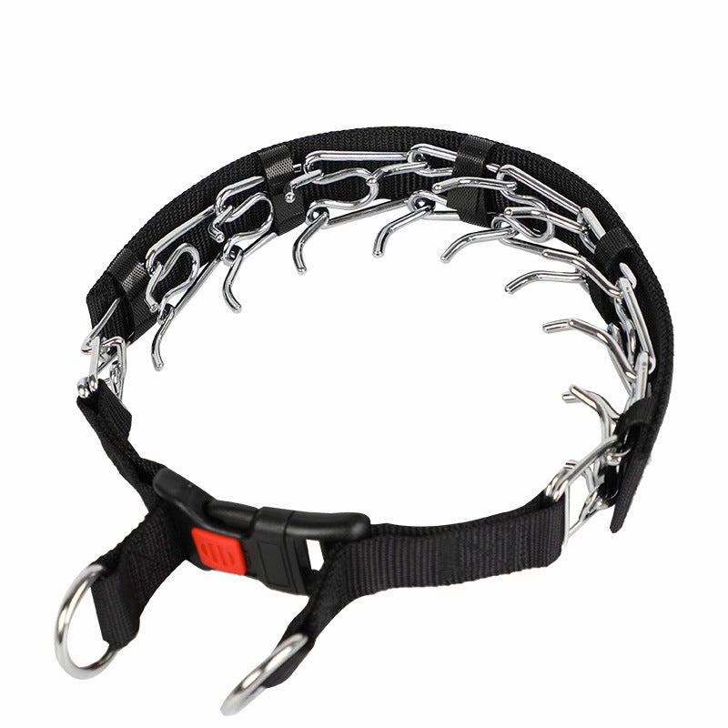 Adjustable Cloth Training Collar with Velcro Closure, for dogs.